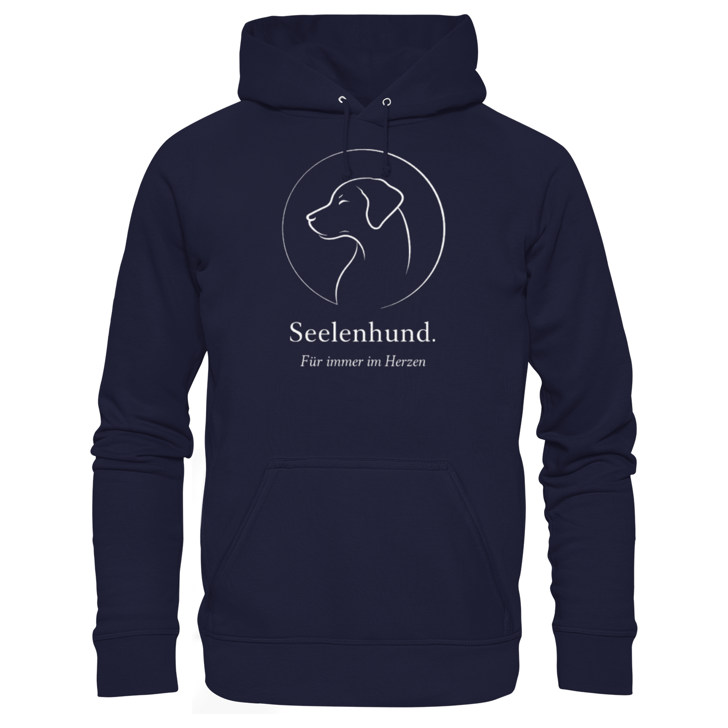Premium Pfotenpoesie Hoodie Seelenhund  Für immer im Herzen