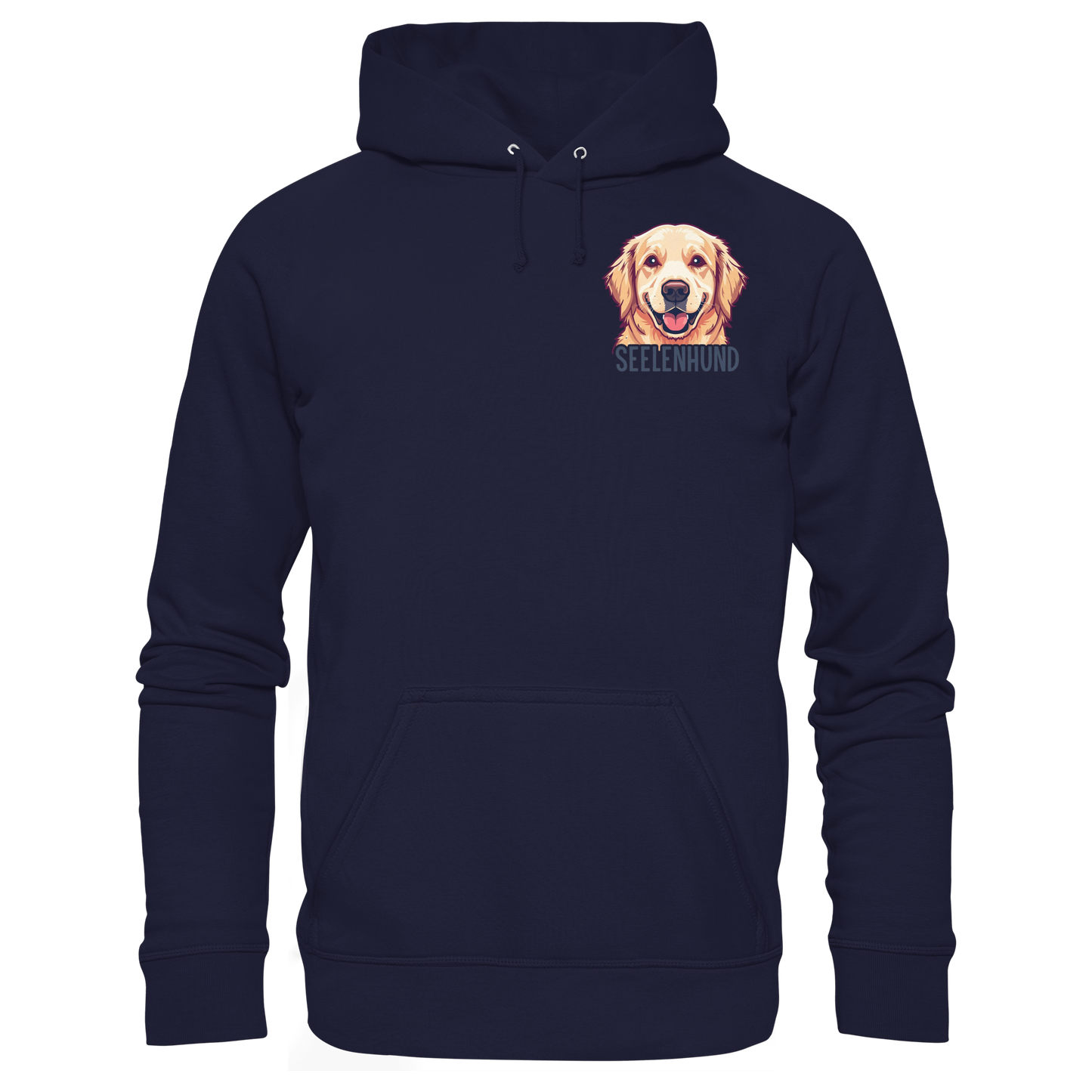 Premium Pfotenpoesie Hoodie Seelenhund