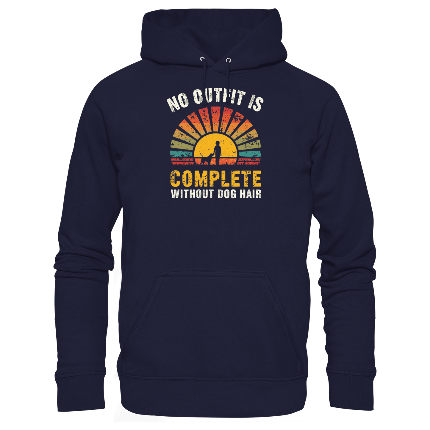 Premium Pfotenpoesie Hoodie No Outfit is Complete Without Dod Hair