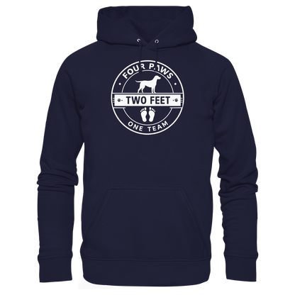 Four Paws Two Feet Premium Herren Hoodie