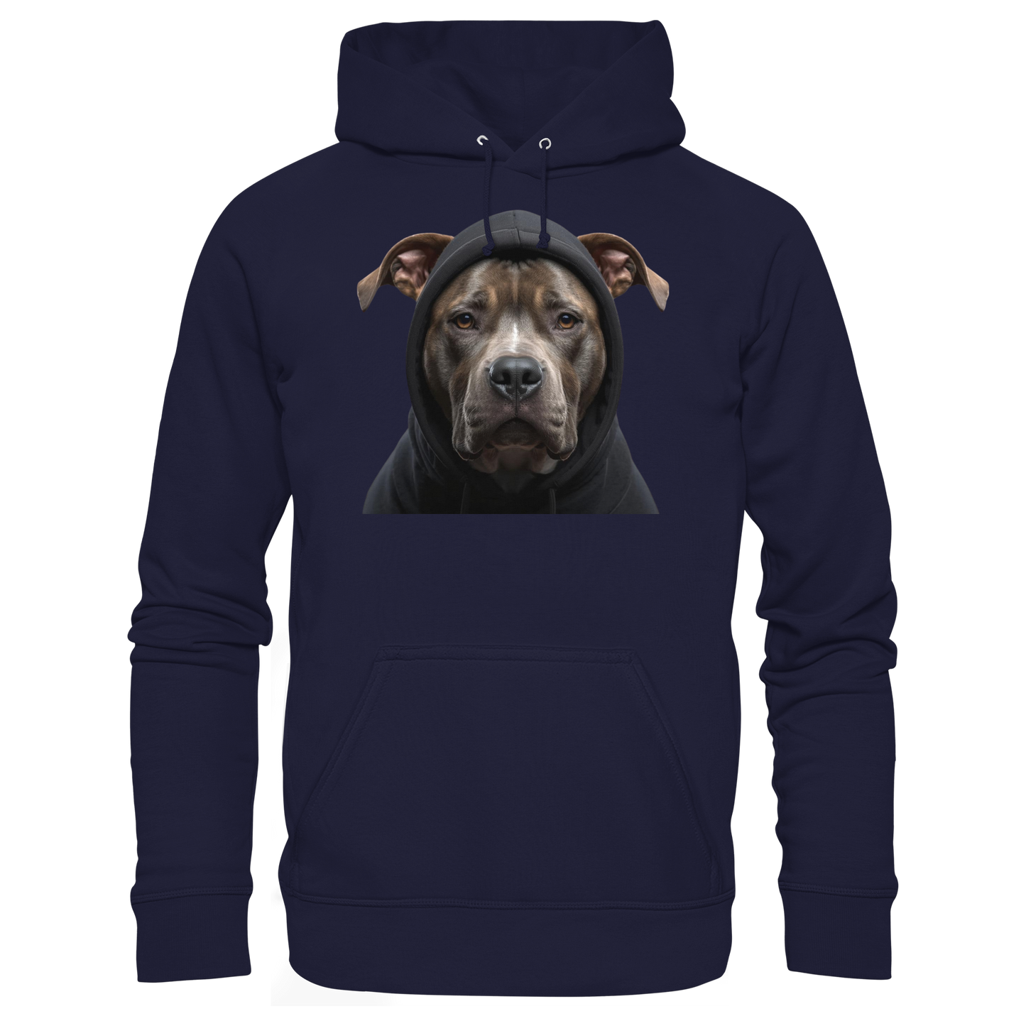 Premium Pfotenpoesie Hoodie Pitbull