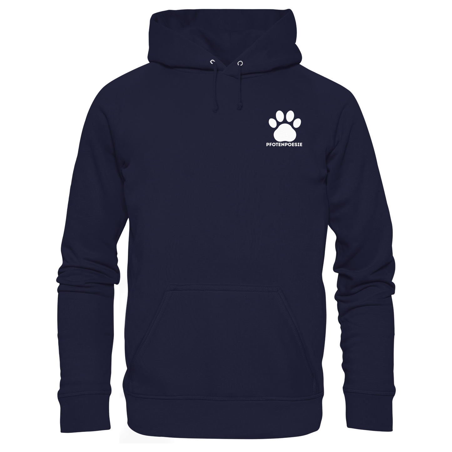 Premium Pfotenpoesie  Unisex Hoodie Ich Brauche Keine Therapie