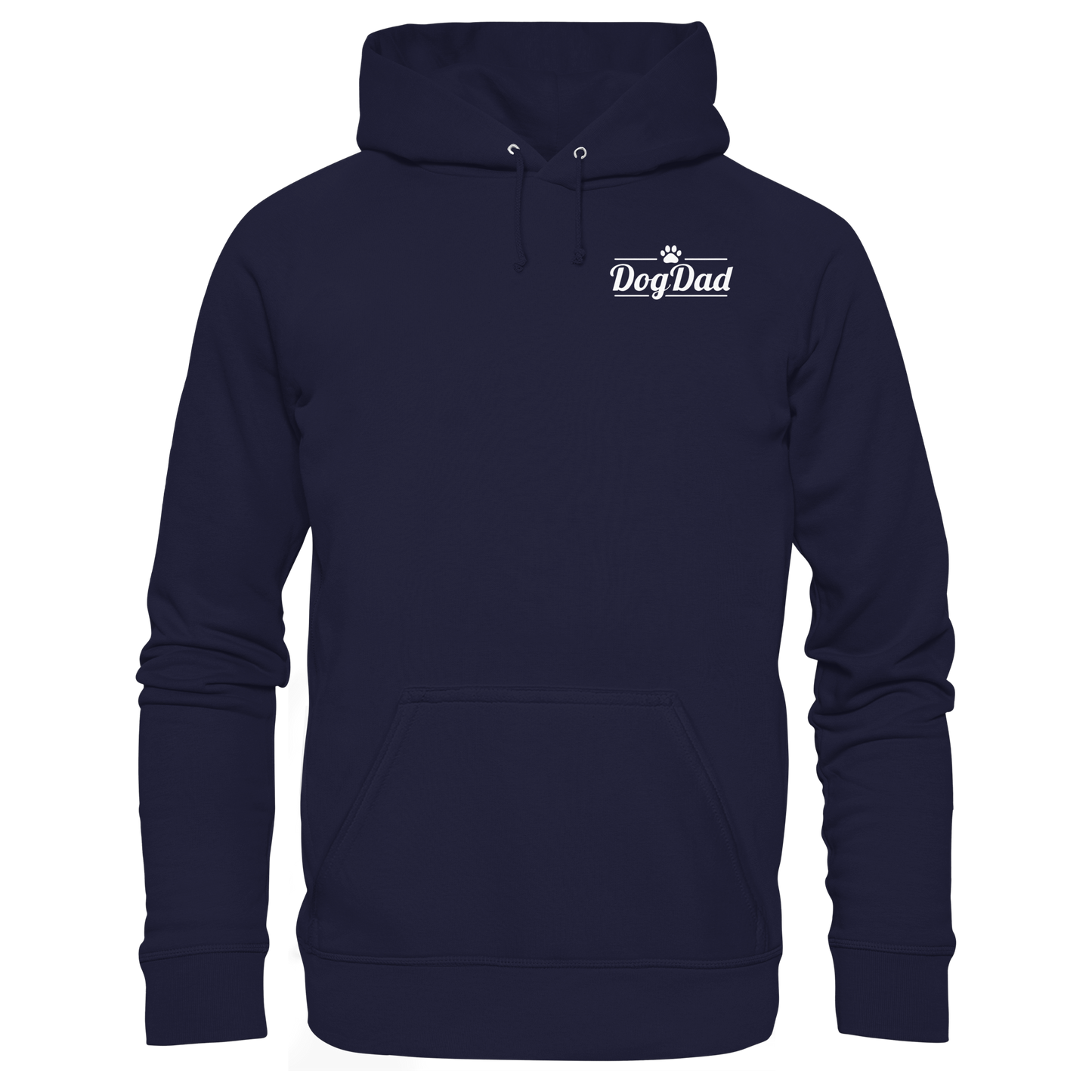 Premium Pfotenpoesie Hoodie Dog Dad