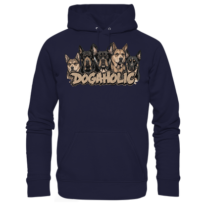 Dogaholic Premium Herren Hoodie