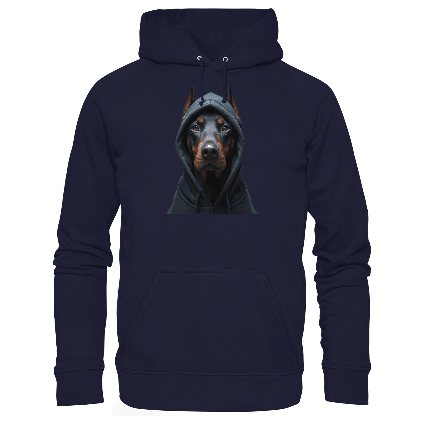Premium Pfotenpoesie Hoodie Dobermann