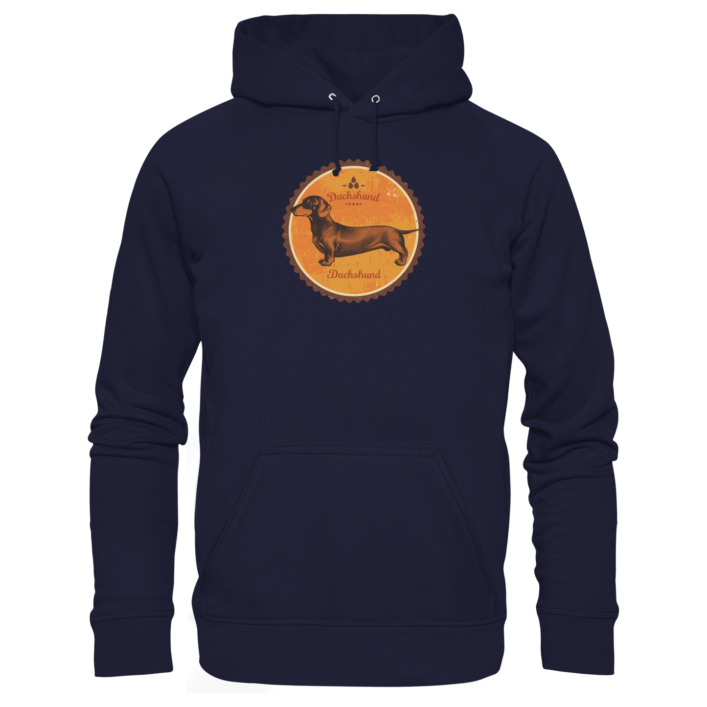 Premium Pfotenpoesie Hoodie Dackel
