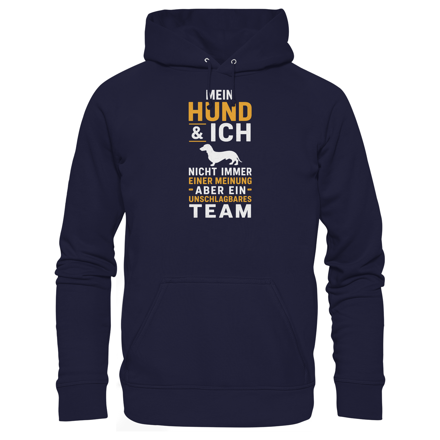 Mein Hund Und Ich Unisex Hoodie