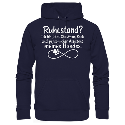 Früher Chef. Heute Leckerli-Beauftragter Unisex Hoodie