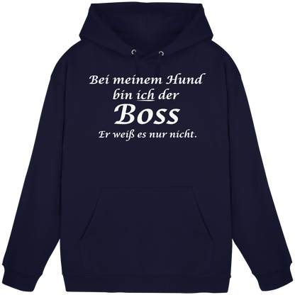 Bei Meinem Hund Bin Ich der Boss Unisex Hoodie