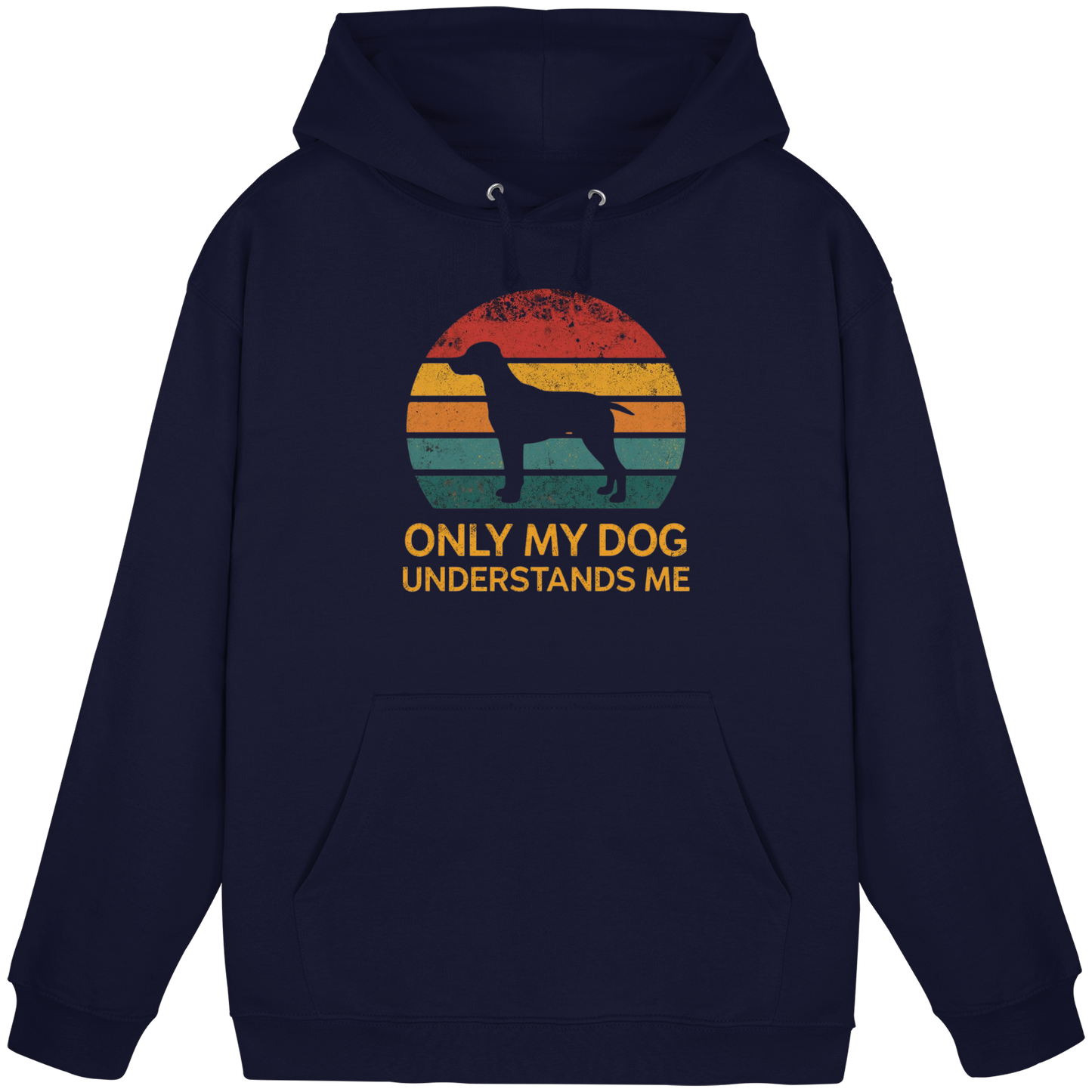 Premium Pfotenpoesie Hoodie Only My Dog Understands Me
