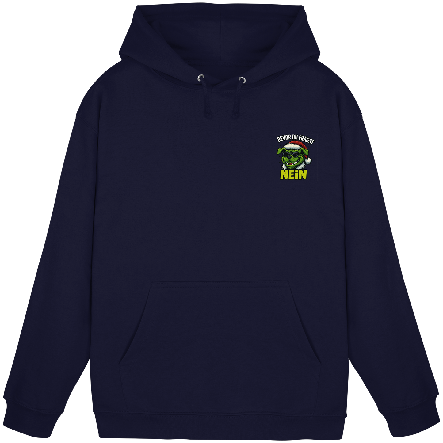 Premium Pfotenpoesie  Unisex Hoodie Bevor du fragst: Nein