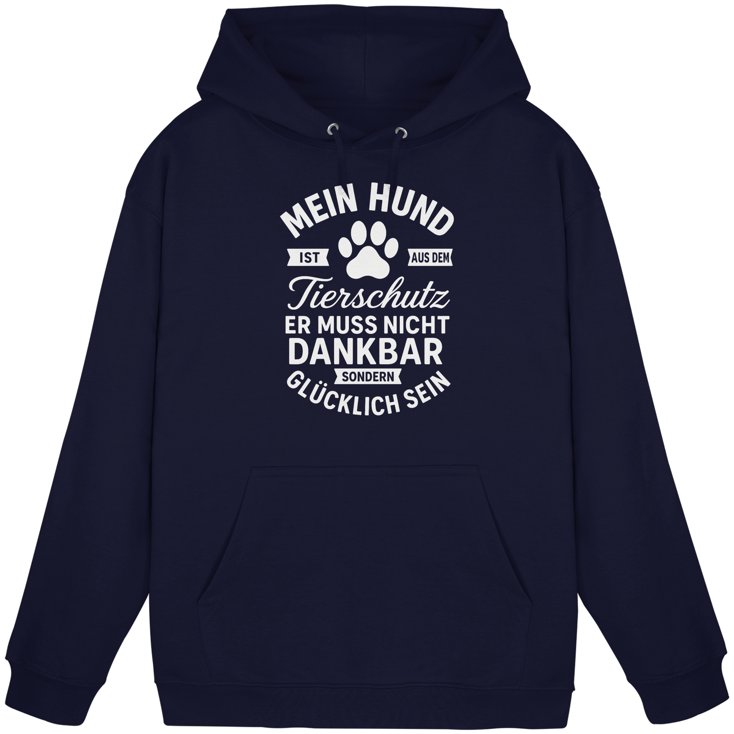 Premium Pfotenpoesie Unisex Hoodie Tierschtz