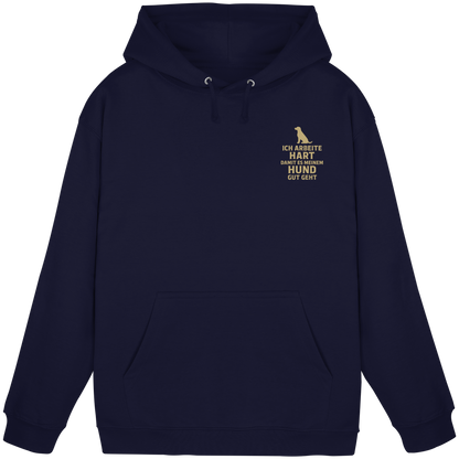 Ich Arbeite Hart Premium Unisex Hoodie