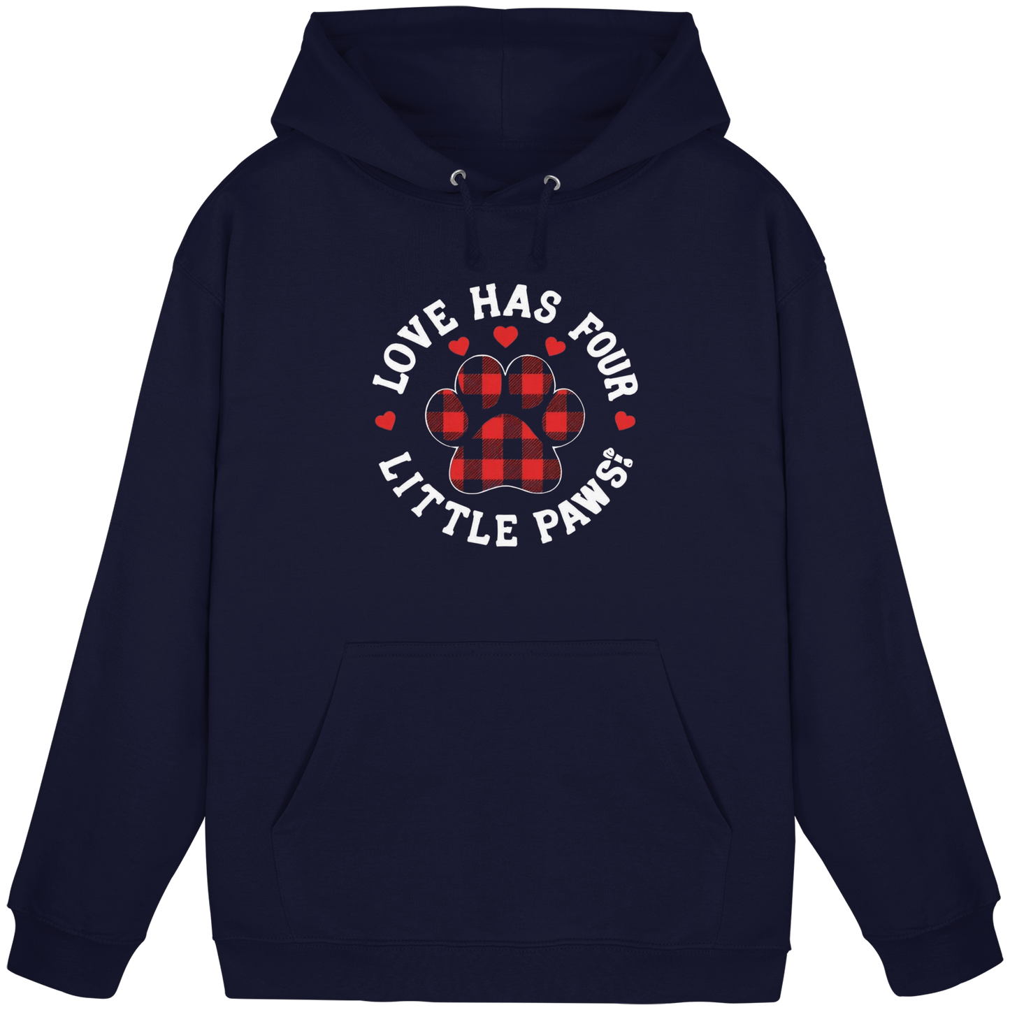 Premium Pfotenpoesie Hoodie Love has Four Little Paws