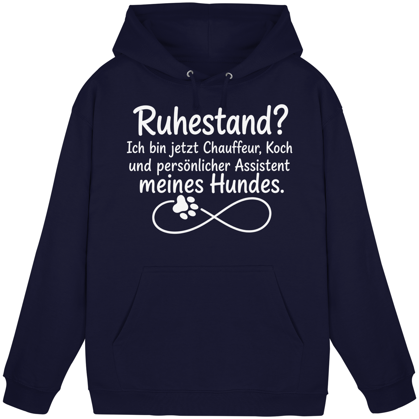 Früher Chef. Heute Leckerli-Beauftragter Unisex Hoodie