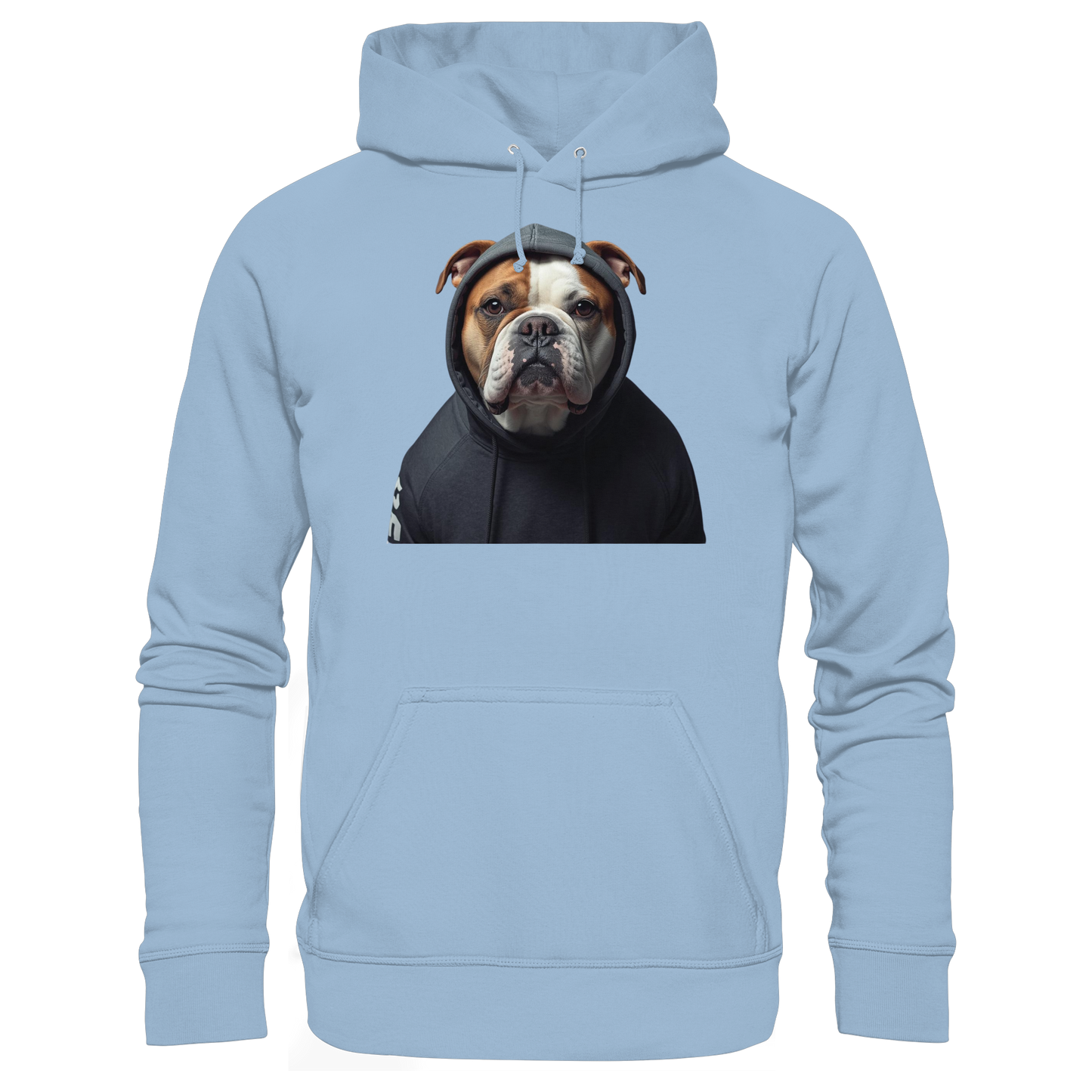 Premium Pfotenpoesie Hoodie American Bulldog