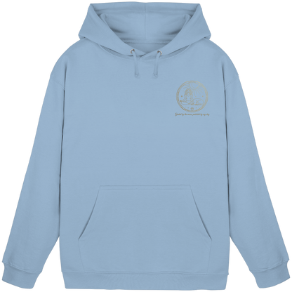 Guided by the Moon, Protected by My Dog Premium Unisex Hoodie