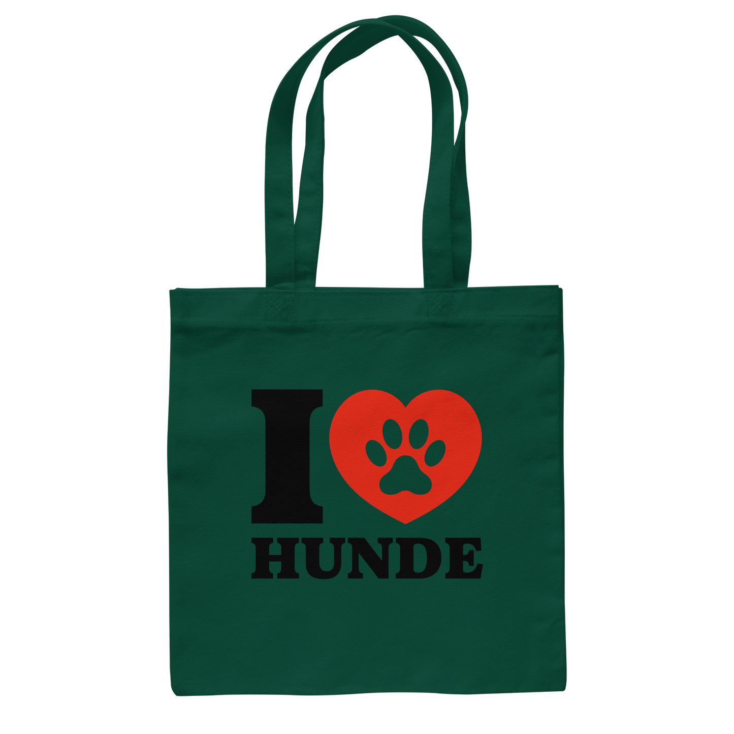 Premium Pfotenpoesie Tasche Ich Liebe Hunde