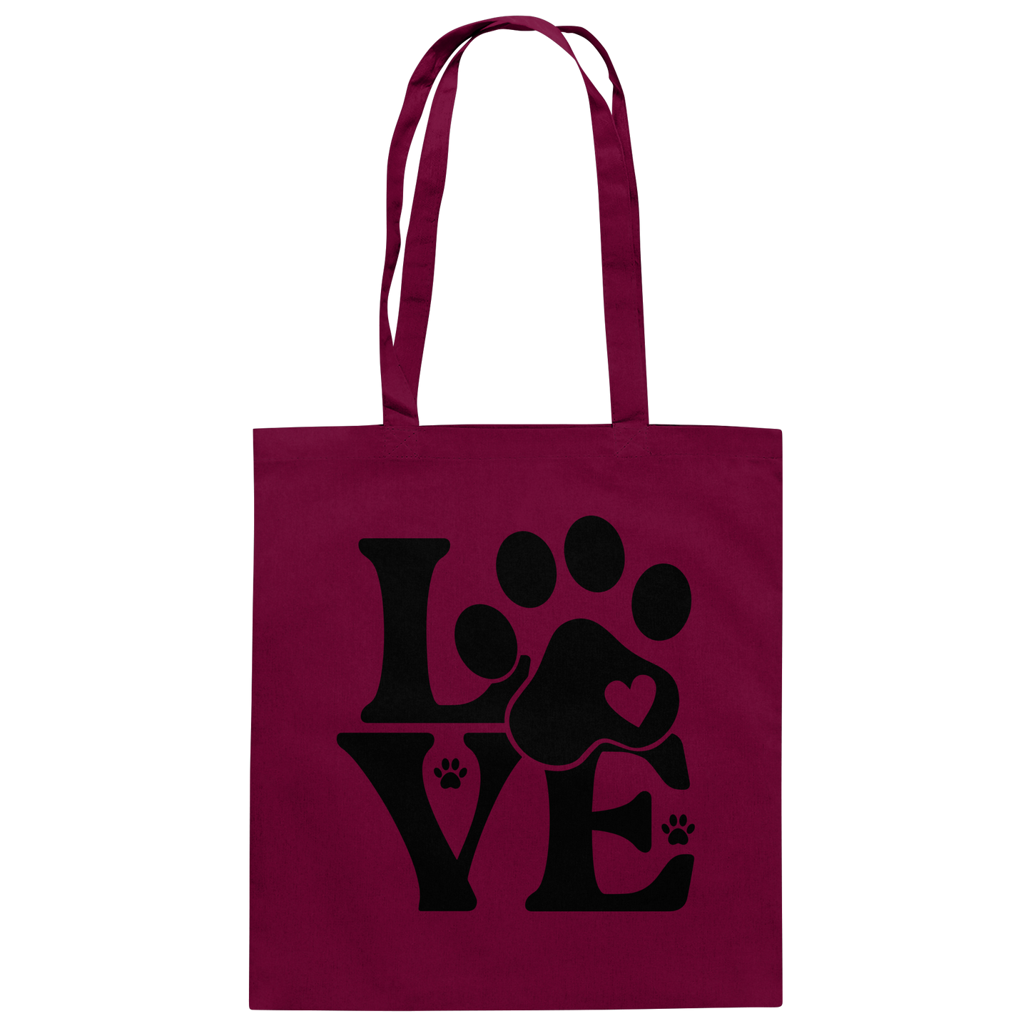 Premium Pfotenpoesie Tasche Love