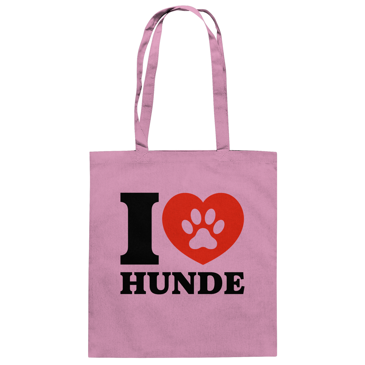 Premium Pfotenpoesie Tasche Ich Liebe Hunde