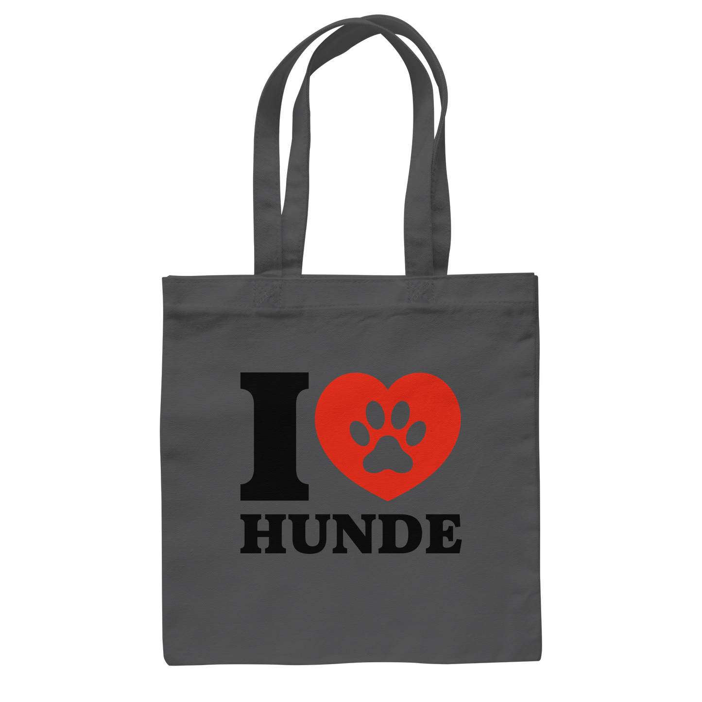 Premium Pfotenpoesie Tasche Ich Liebe Hunde