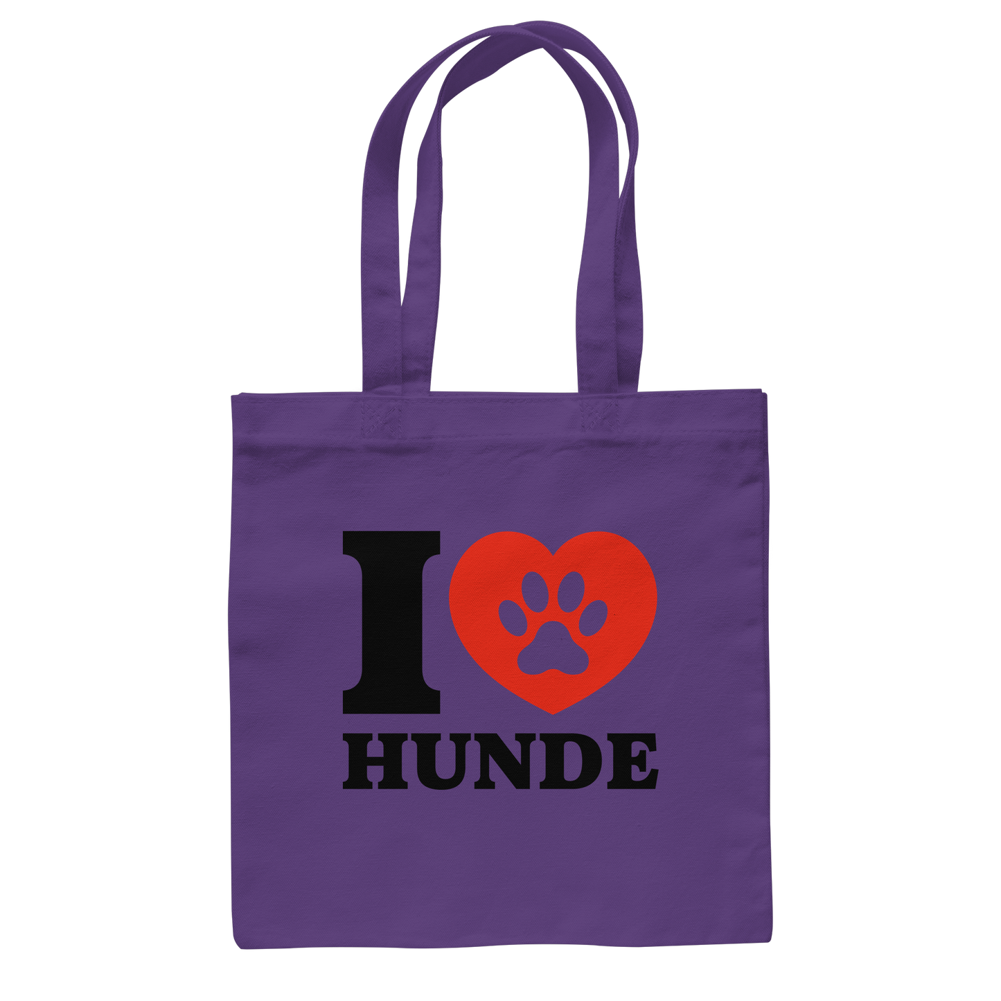 Premium Pfotenpoesie Tasche Ich Liebe Hunde