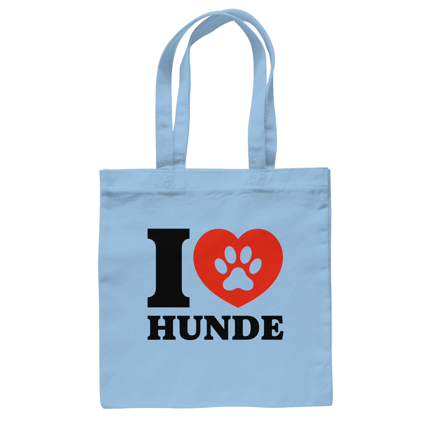 Premium Pfotenpoesie Tasche Ich Liebe Hunde