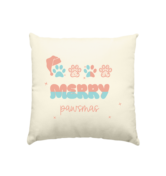 Premium Pfotenpoesie Kissen Merry pawsmas