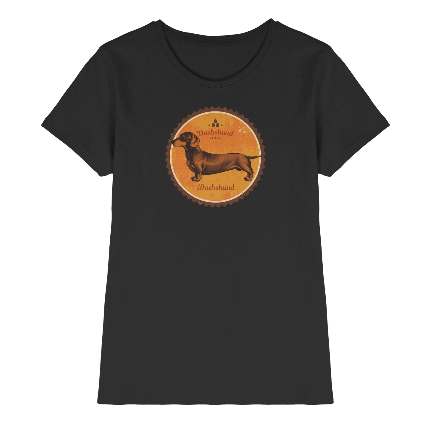 Premium Pfotenpoesie Shirt Dachshund