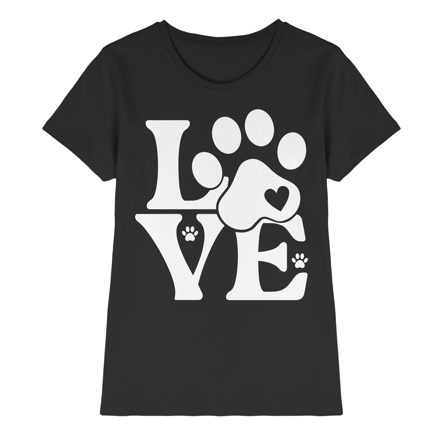 Premium Pfotenpoesie Shirt Love