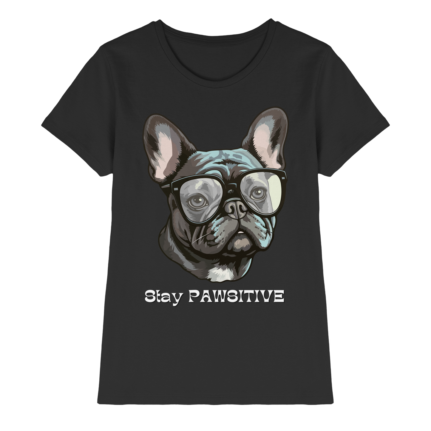 Premium Pfotenpoesie Shirt Stay Pawsitive