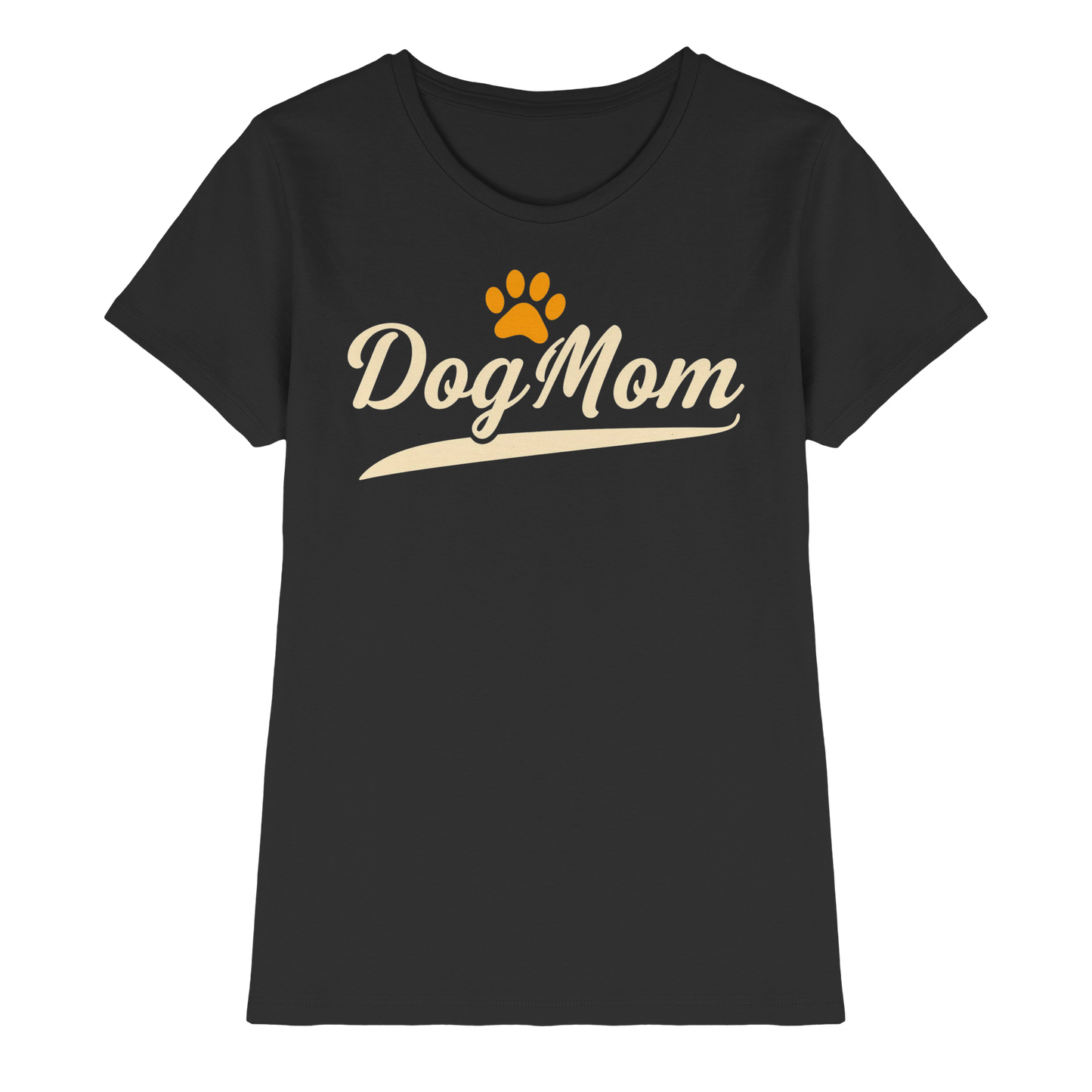 Premium Pfotenpoesie Shirt Dog Mom