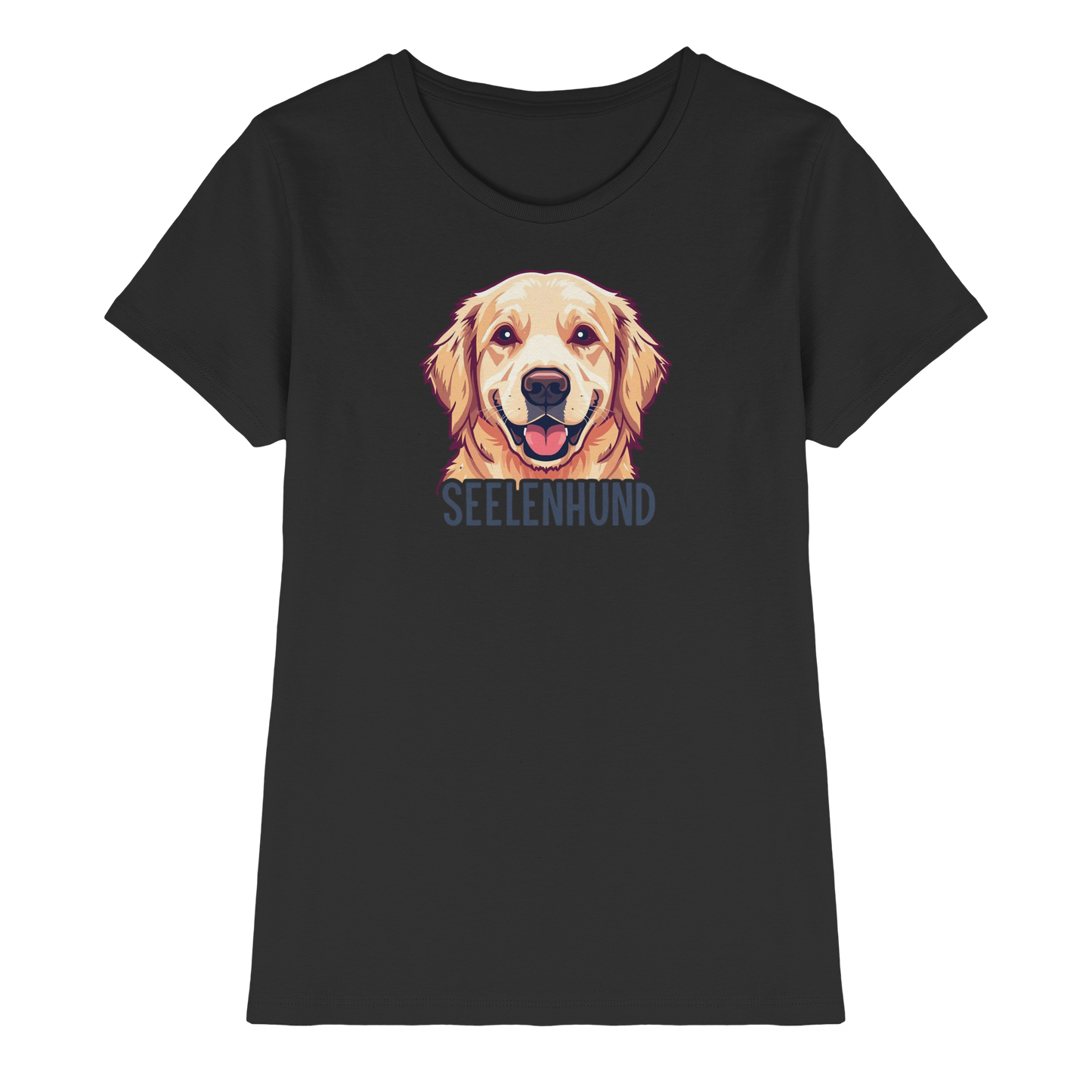 Premium Pfotenpoesie Shirt Seelenhund