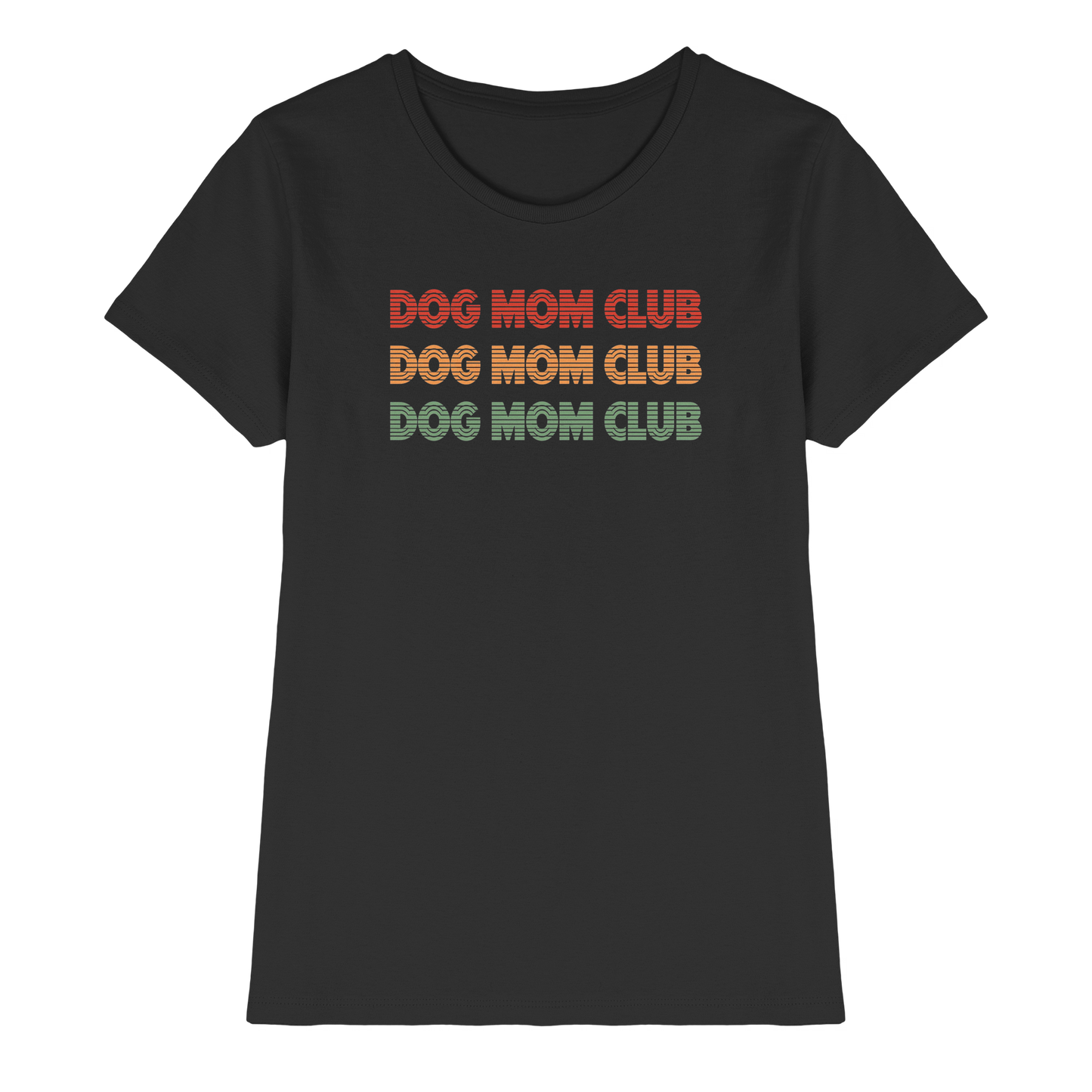 Premium Pfotenpoesie Shirt Dog Mom Club