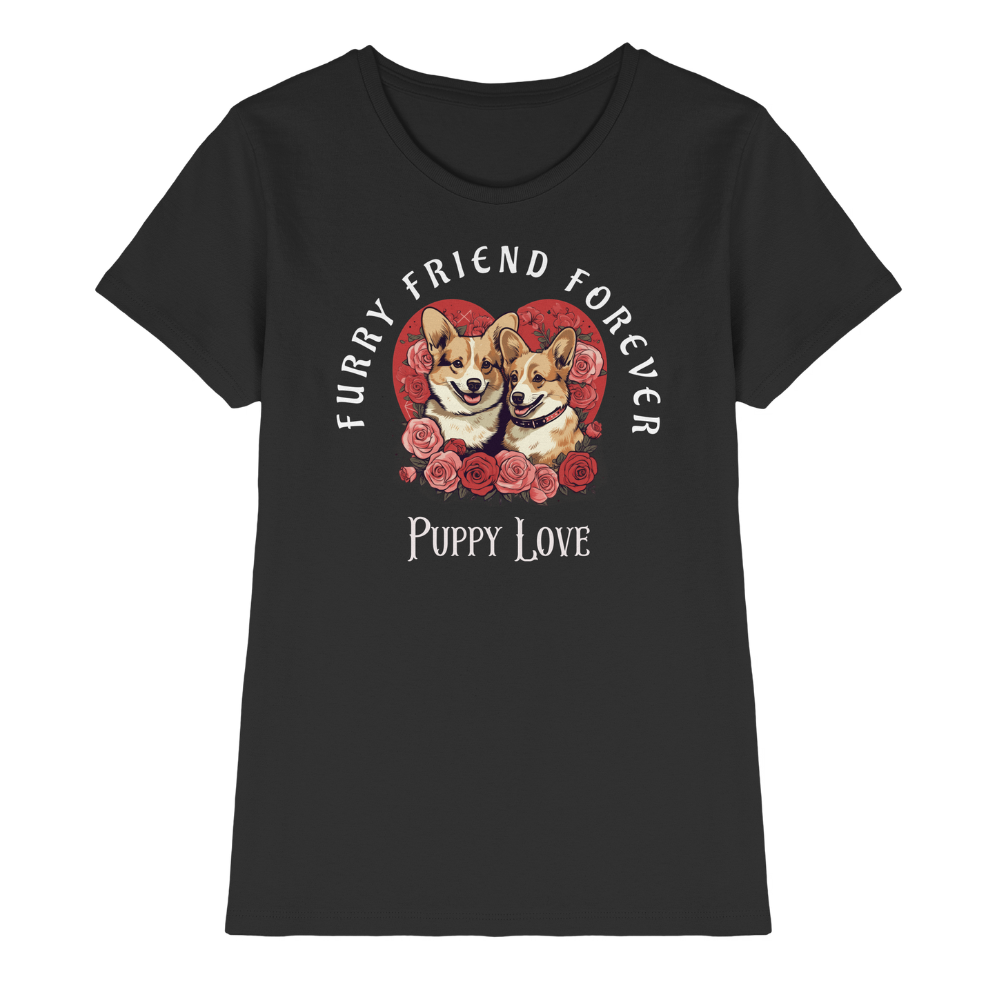 Premium Pfotenpoesie Shirt Puppy Love