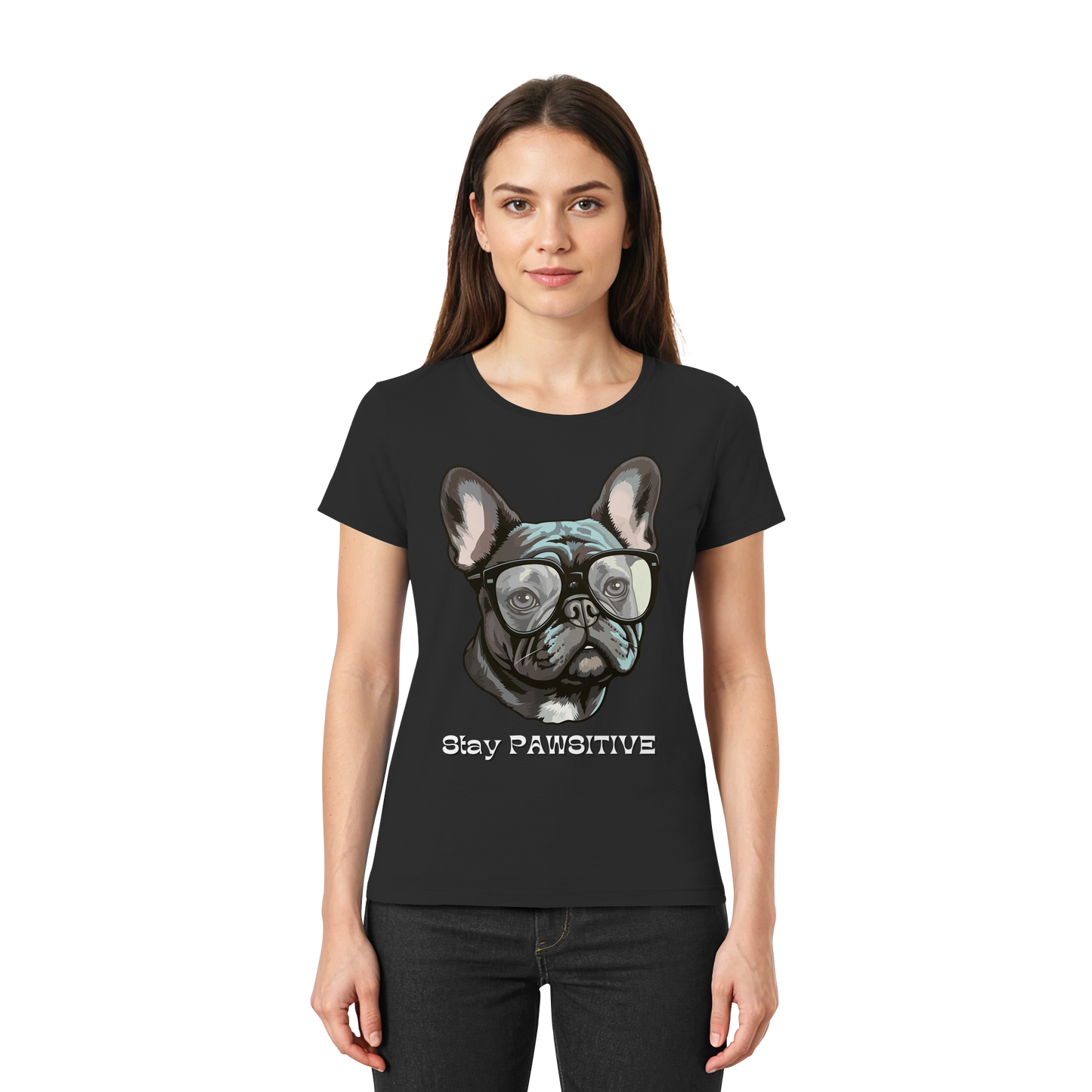 Premium Pfotenpoesie Shirt Stay Pawsitive
