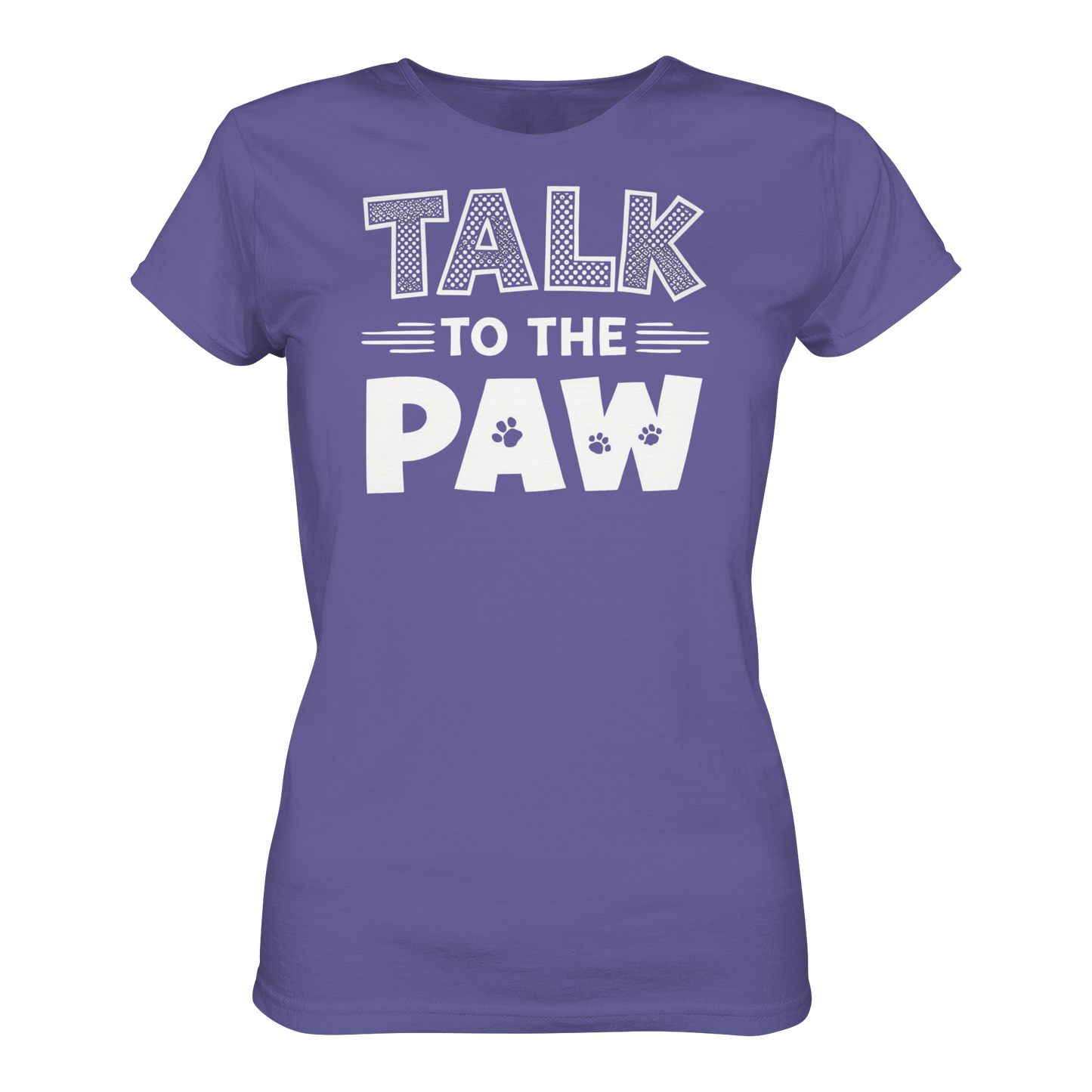 Premium Pfotenpoesie Shirt Talk To The Paw