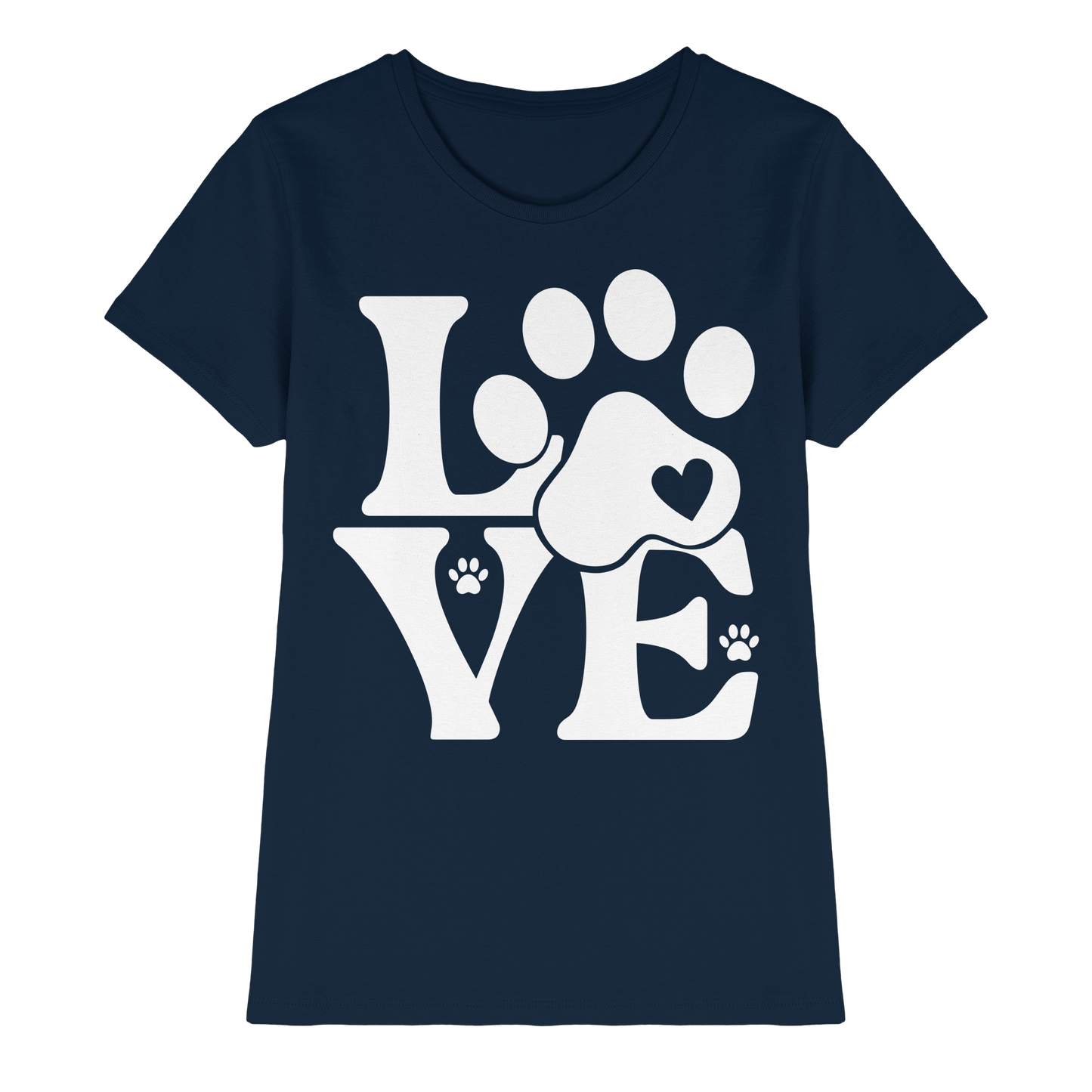 Premium Pfotenpoesie Shirt Love