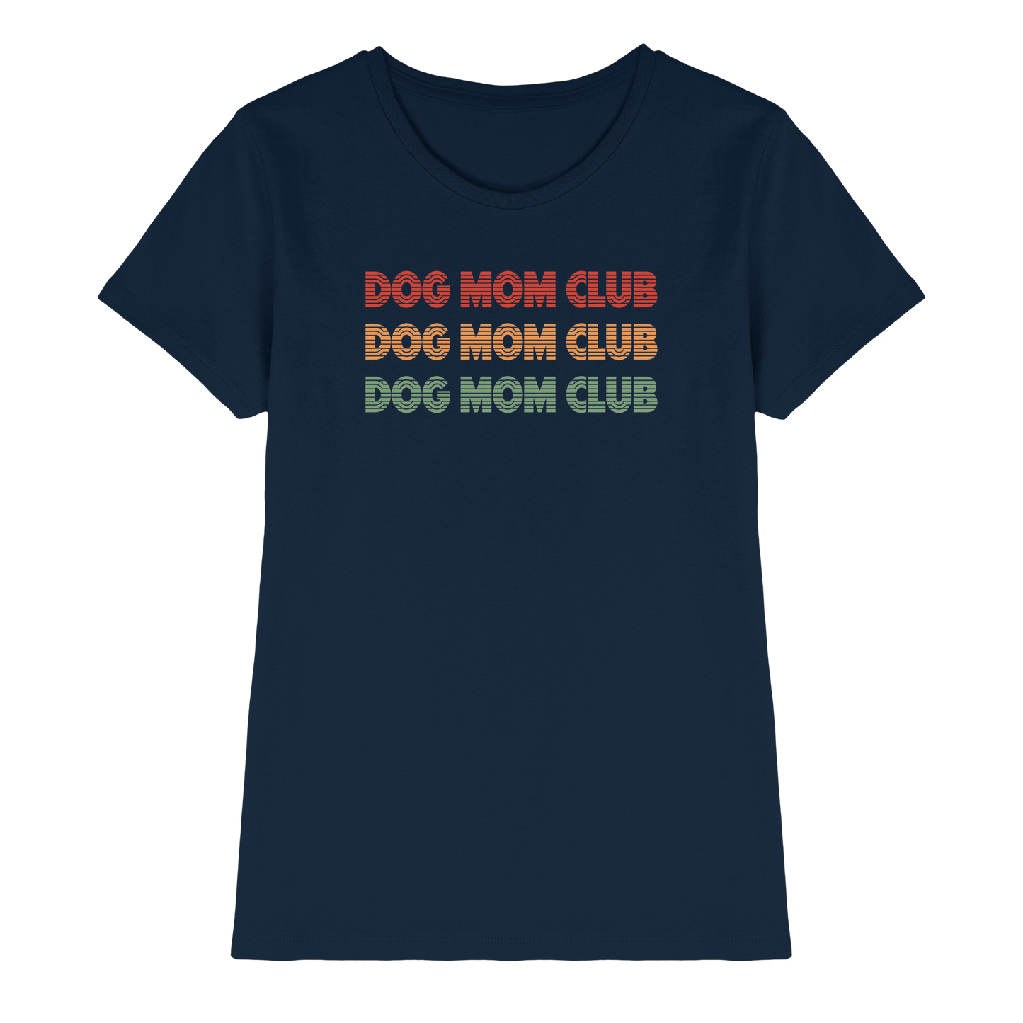 Premium Pfotenpoesie Shirt Dog Mom Club