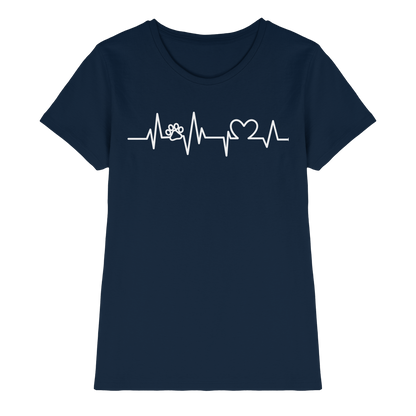 Herzschlag Premium Damen Shirt
