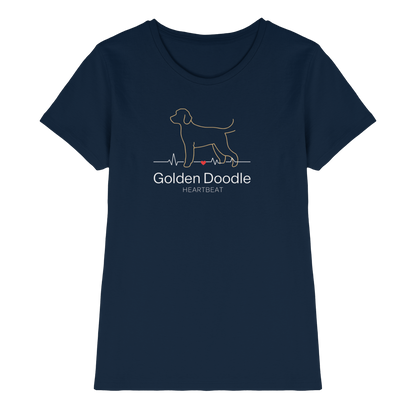 Golden Doodle Premium Damen Shirt