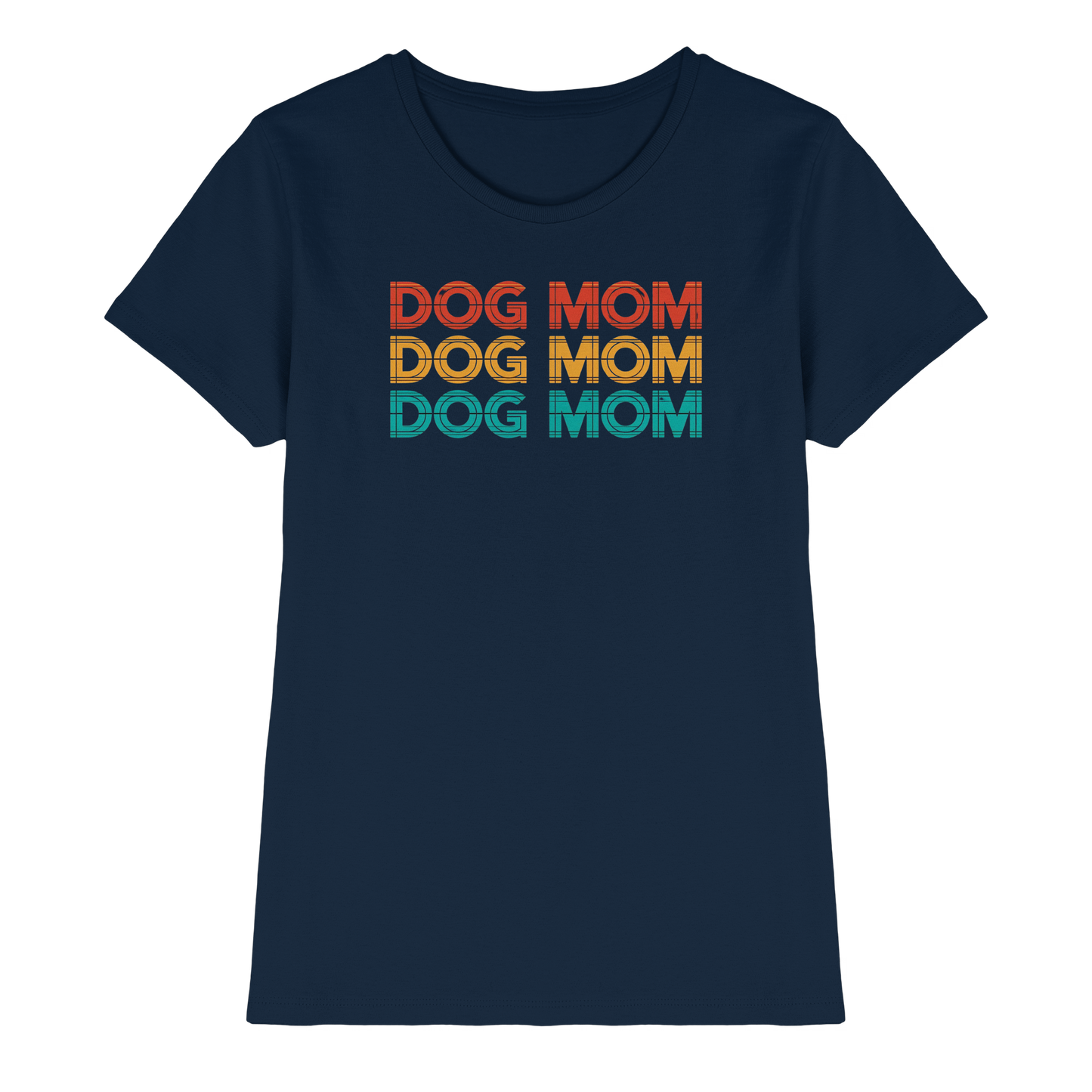 Premium Pfotenpoesie Shirt Dog Mom
