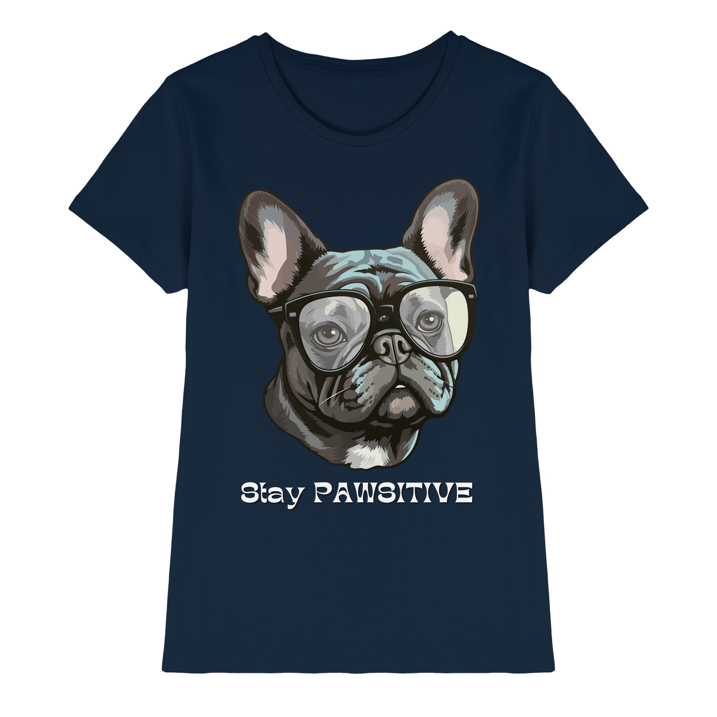 Premium Pfotenpoesie Shirt Stay Pawsitive