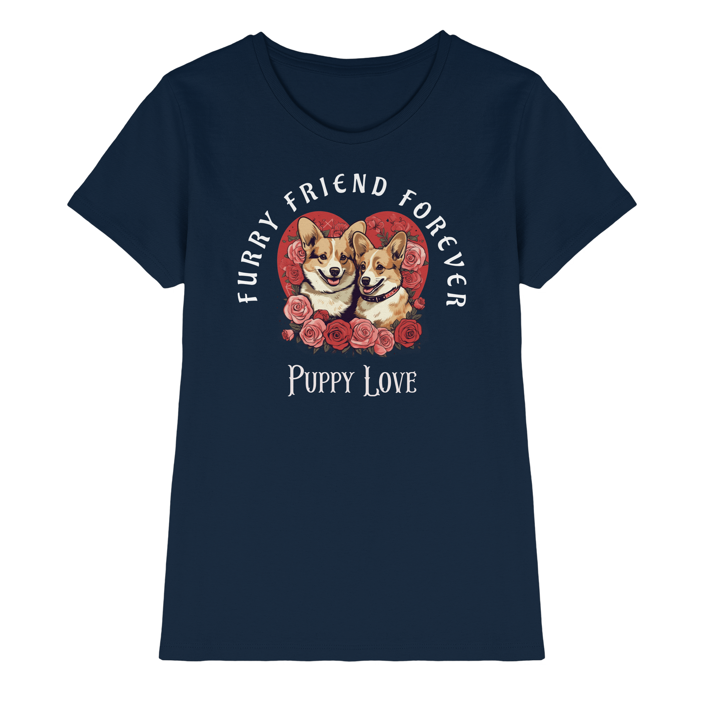 Premium Pfotenpoesie Shirt Puppy Love