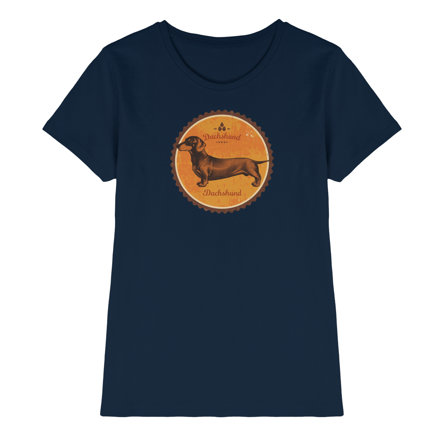 Premium Pfotenpoesie Shirt Dachshund