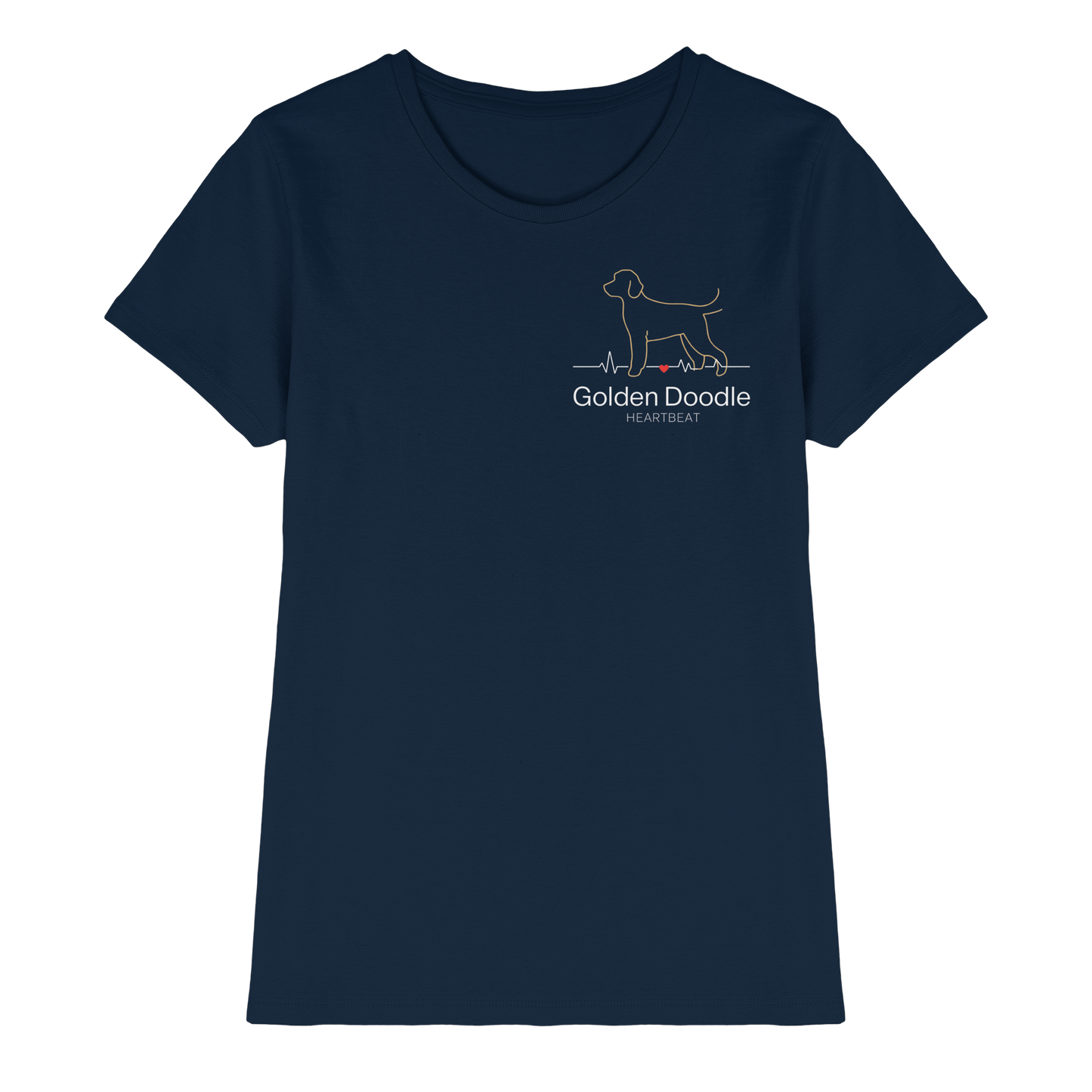 Premium Pfotenpoesie Shirt Golden Doodle