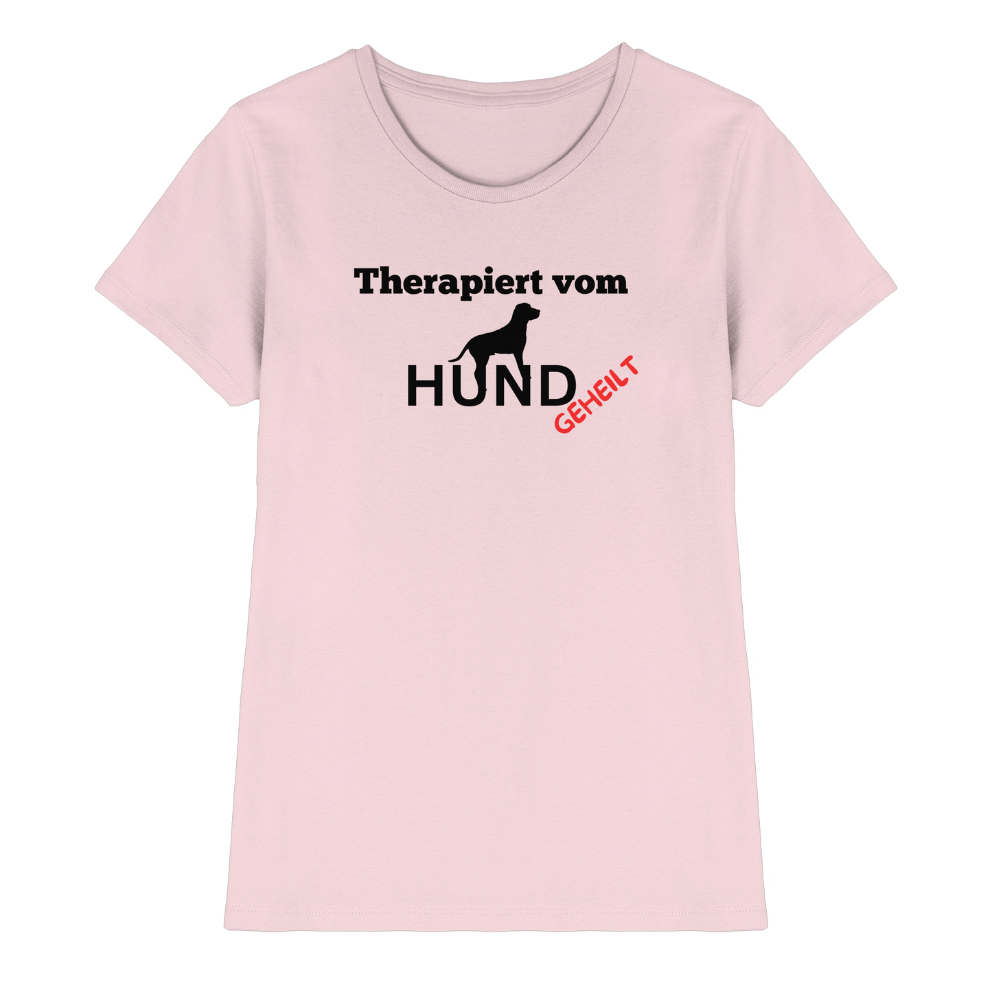 Premium Pfotenpoesie  Shirt Therapiert vom Hund