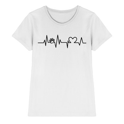 Herzschlag Premium Damen Shirt