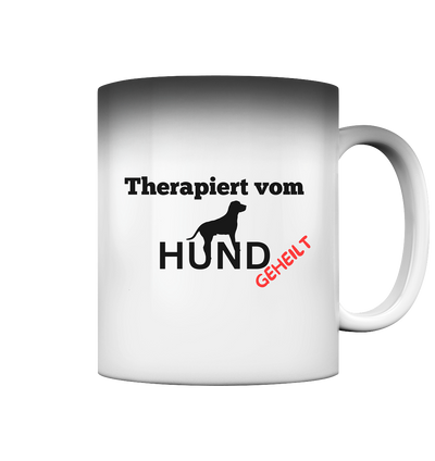 Therapiert Vom Hund Premium Magic Tasse Pfotenpoesie