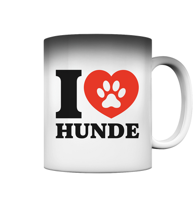 I Liebe Hunde Premium Magic Tasse